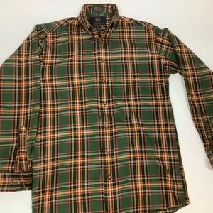 Viyella Sport Shirt Mens S  tartan plaid